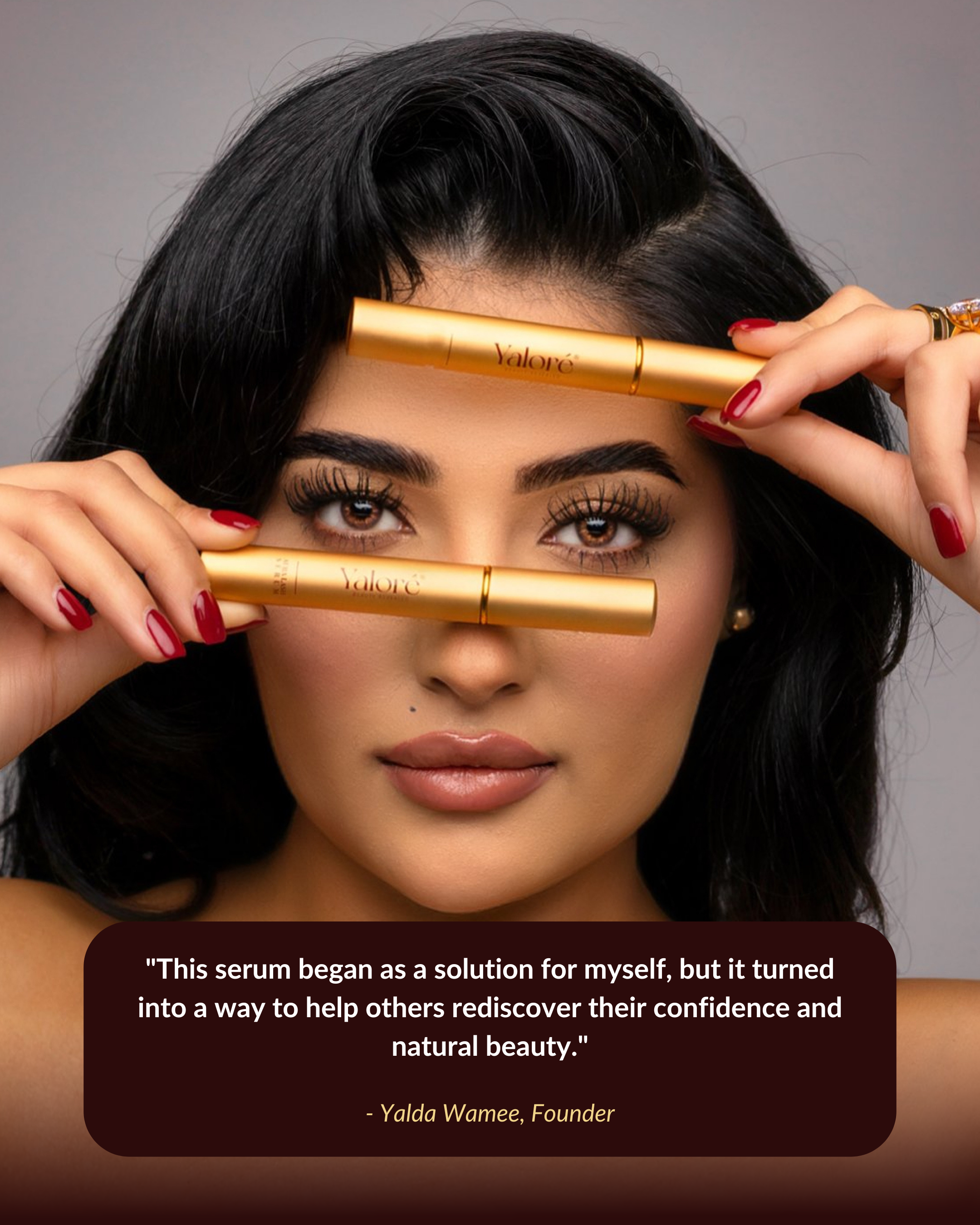 Yalda Wamee Yaloré Aura Lash Serum